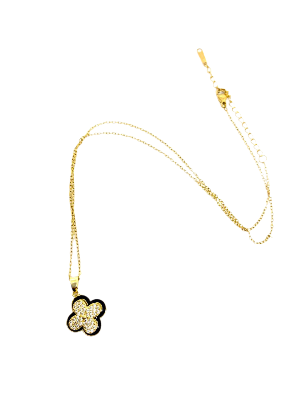 Rotating Flower Necklace