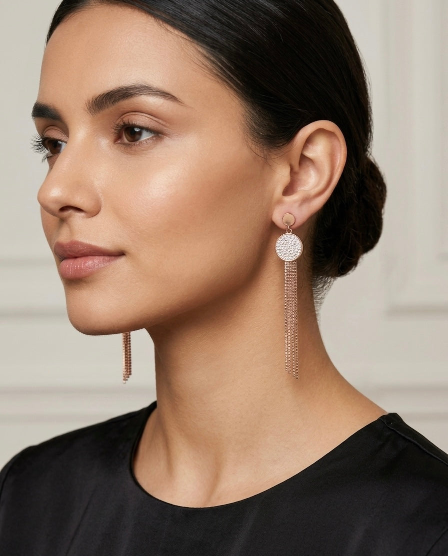 Long Drop Earrings