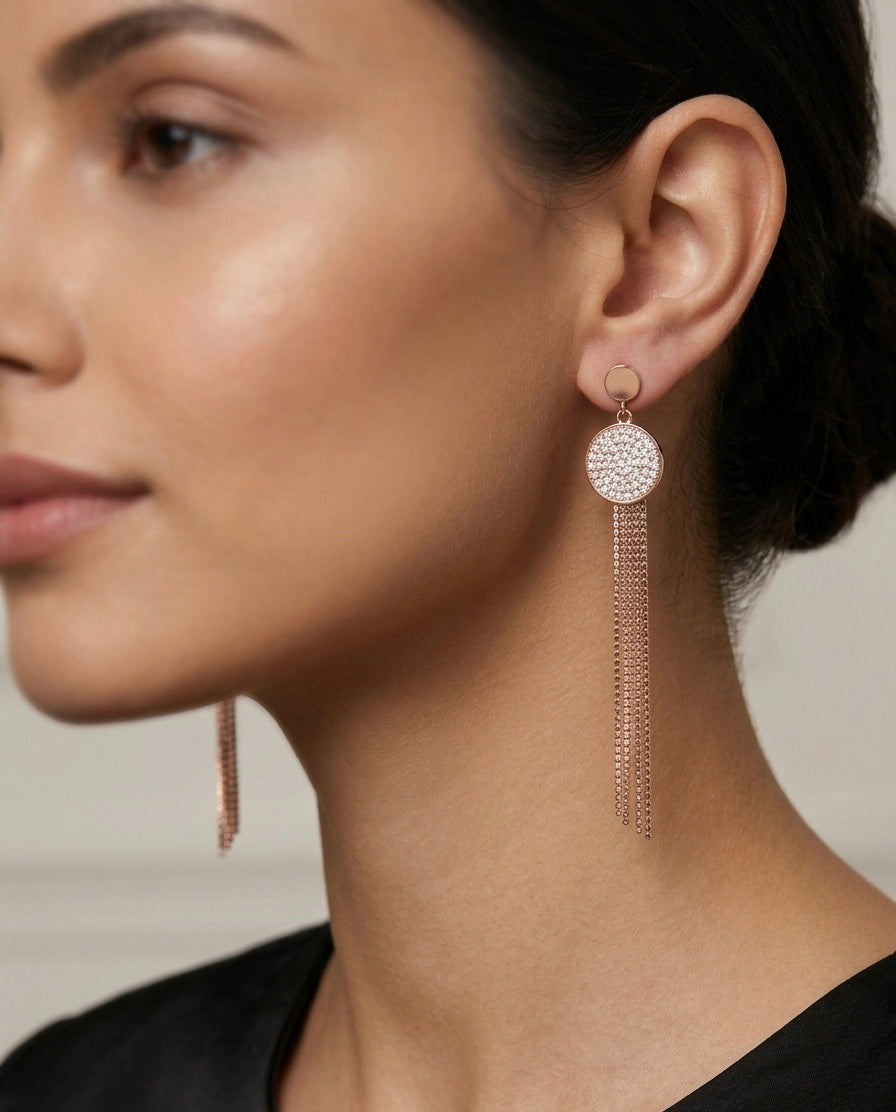 Long Drop Earrings
